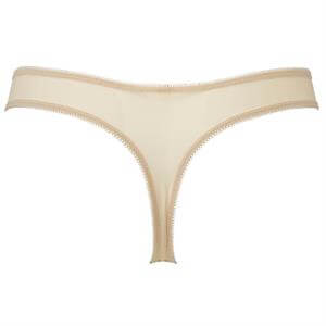 Gossard Glossies Lace Thong Nude